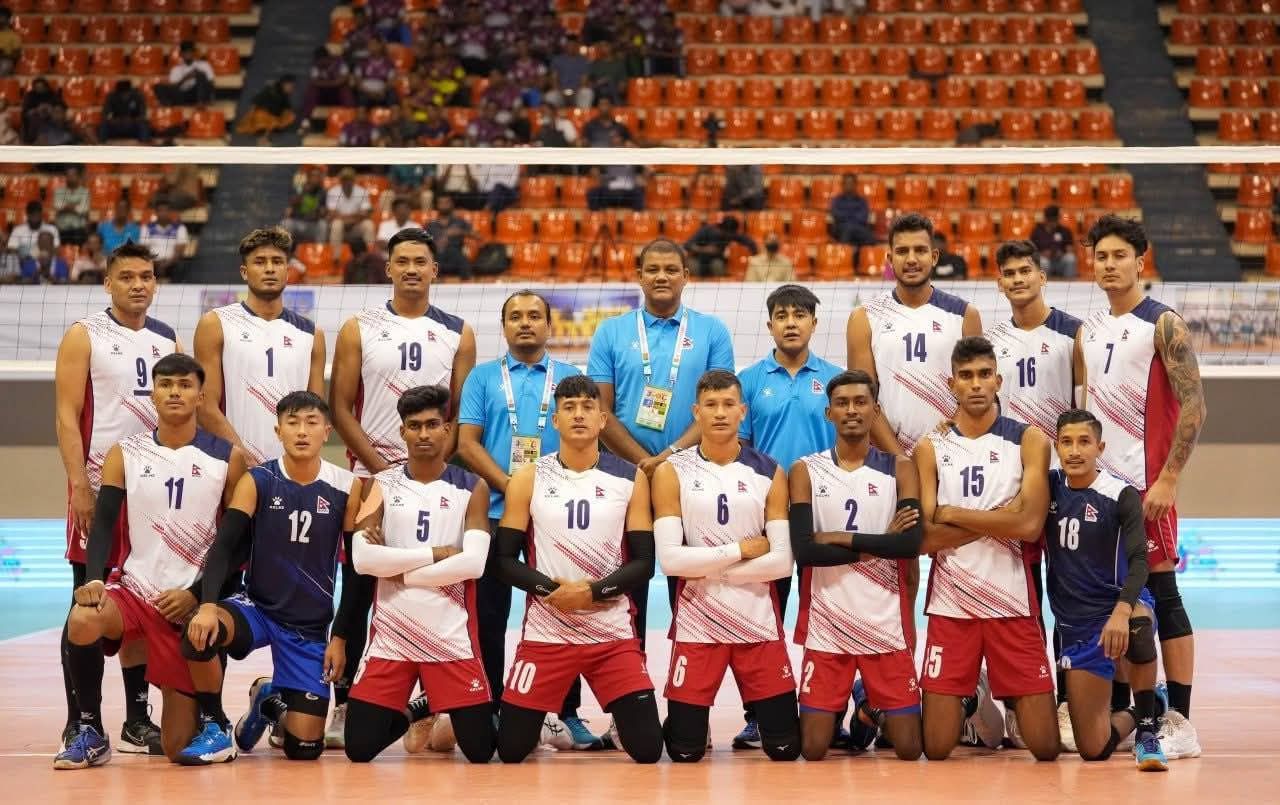 CAVA Cup Men's Volleyball: Afghanistan defeats Nepal